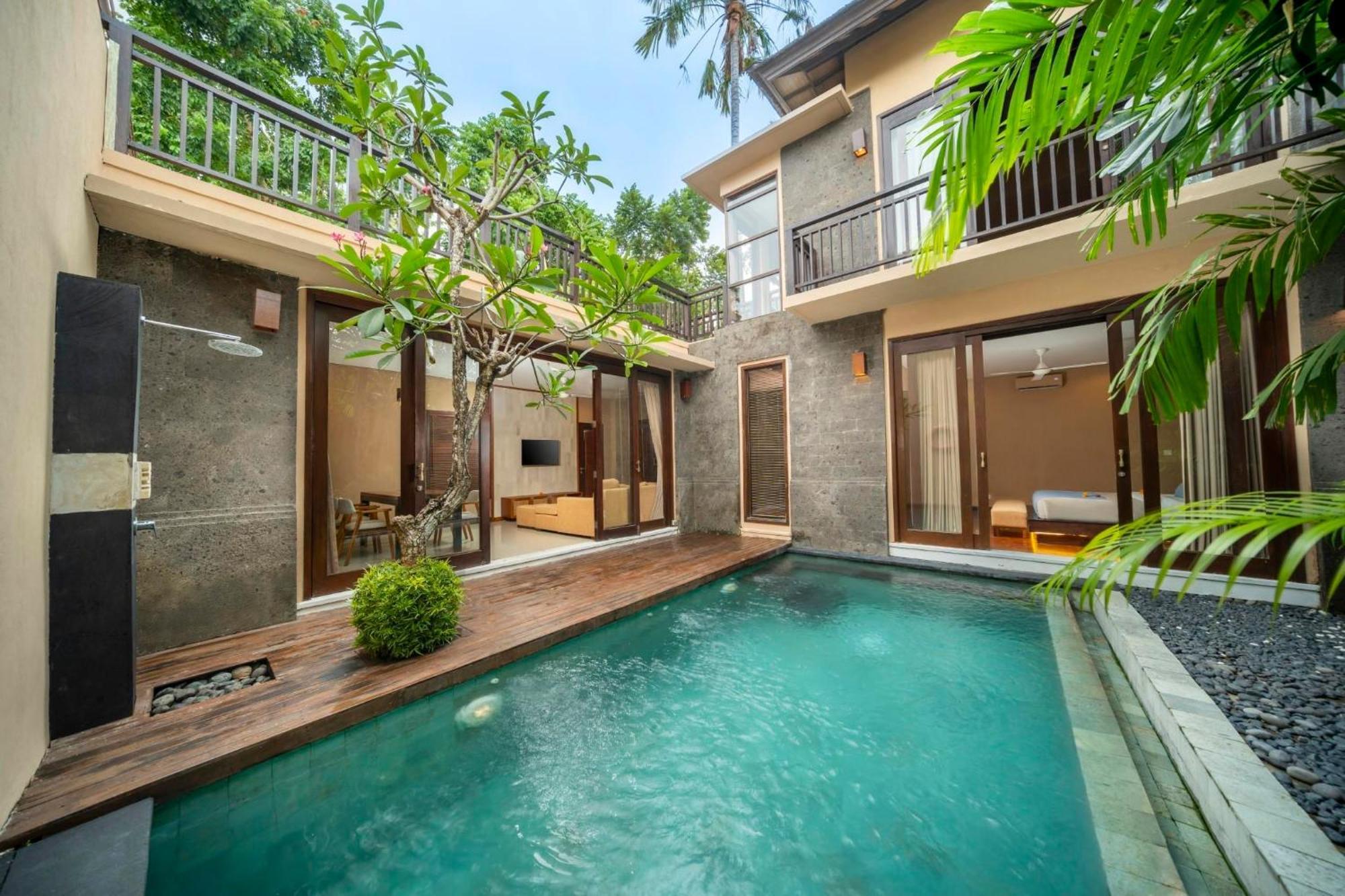 Canggu Circle Villa By Ini Vie Hospitality Buitenkant foto